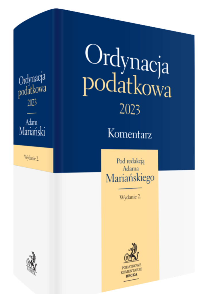 Ordynacja podatkowa 2023. Komentarz.